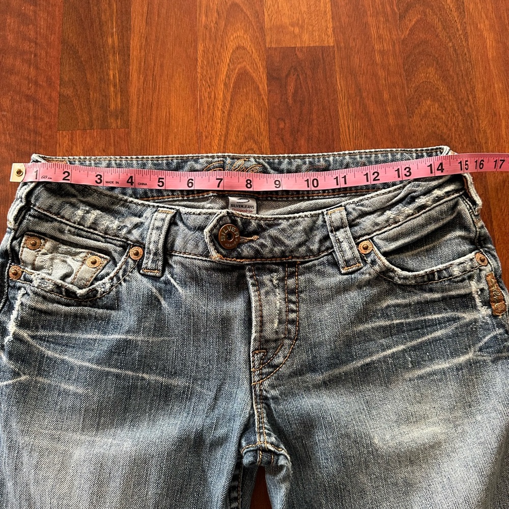 VTG Y2K Silver Tuesday Flared Jeans - Picture 11 of 11